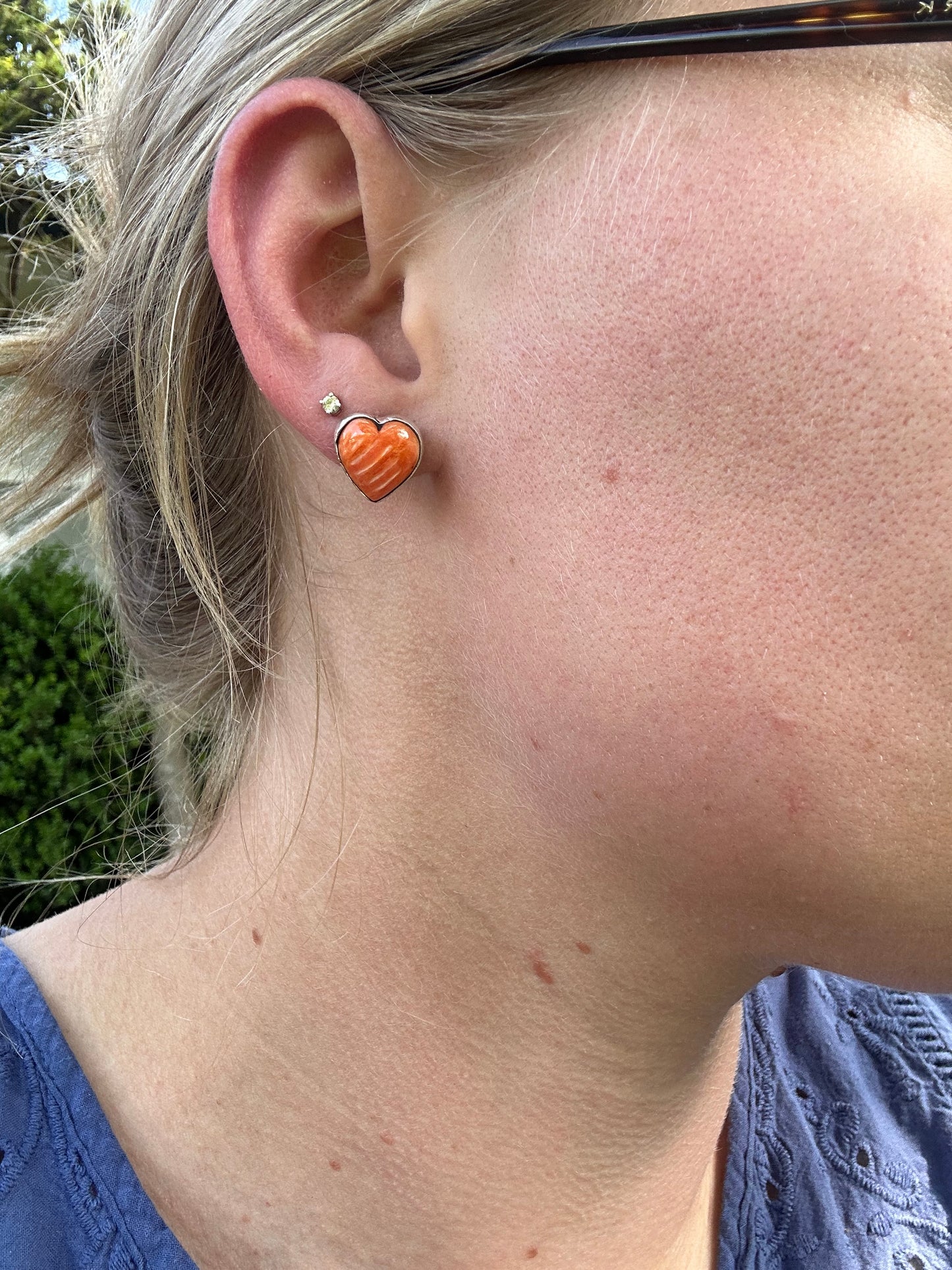 Spiny Heart Earrings