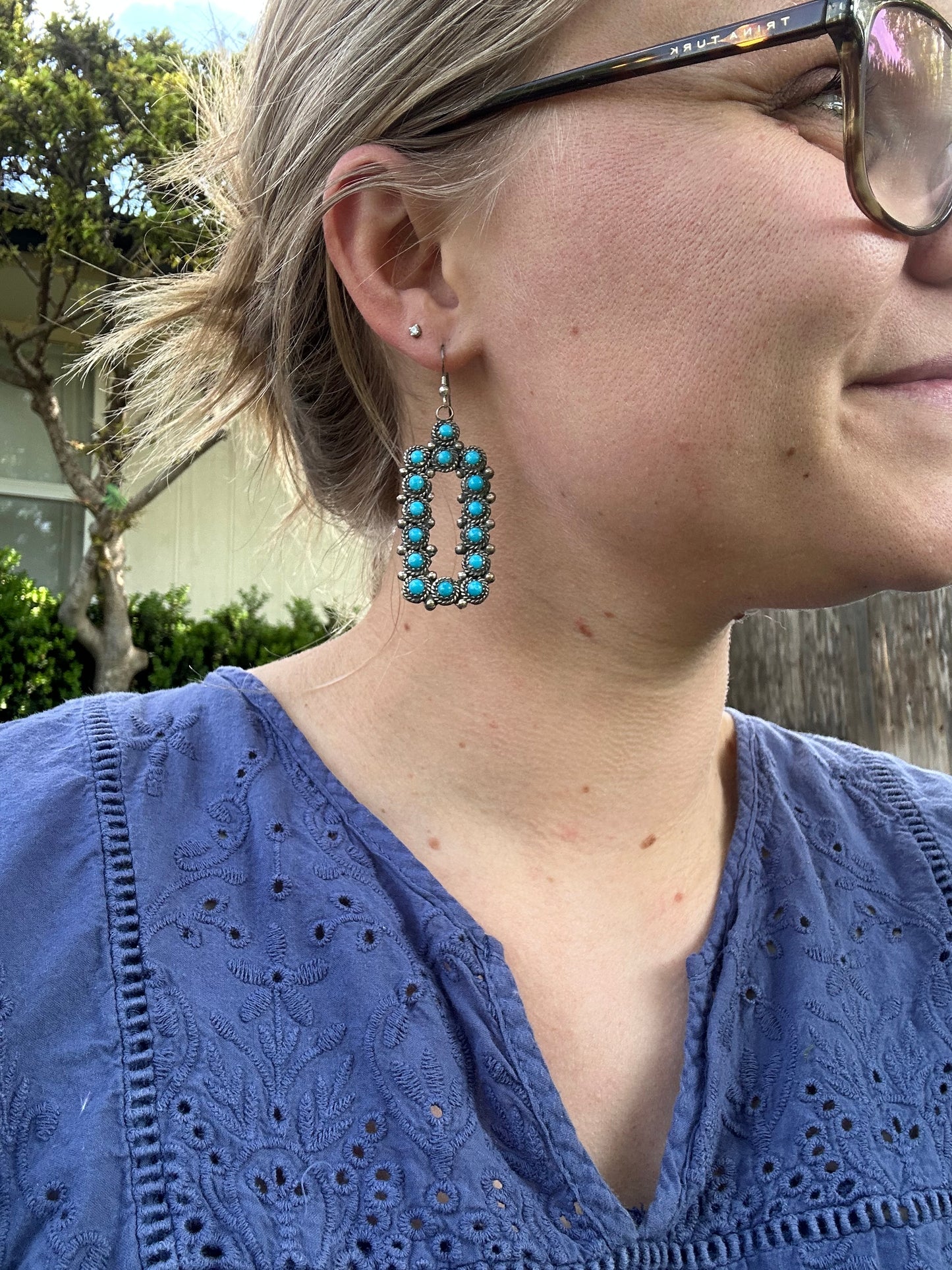 Snake Eye Short Earrings