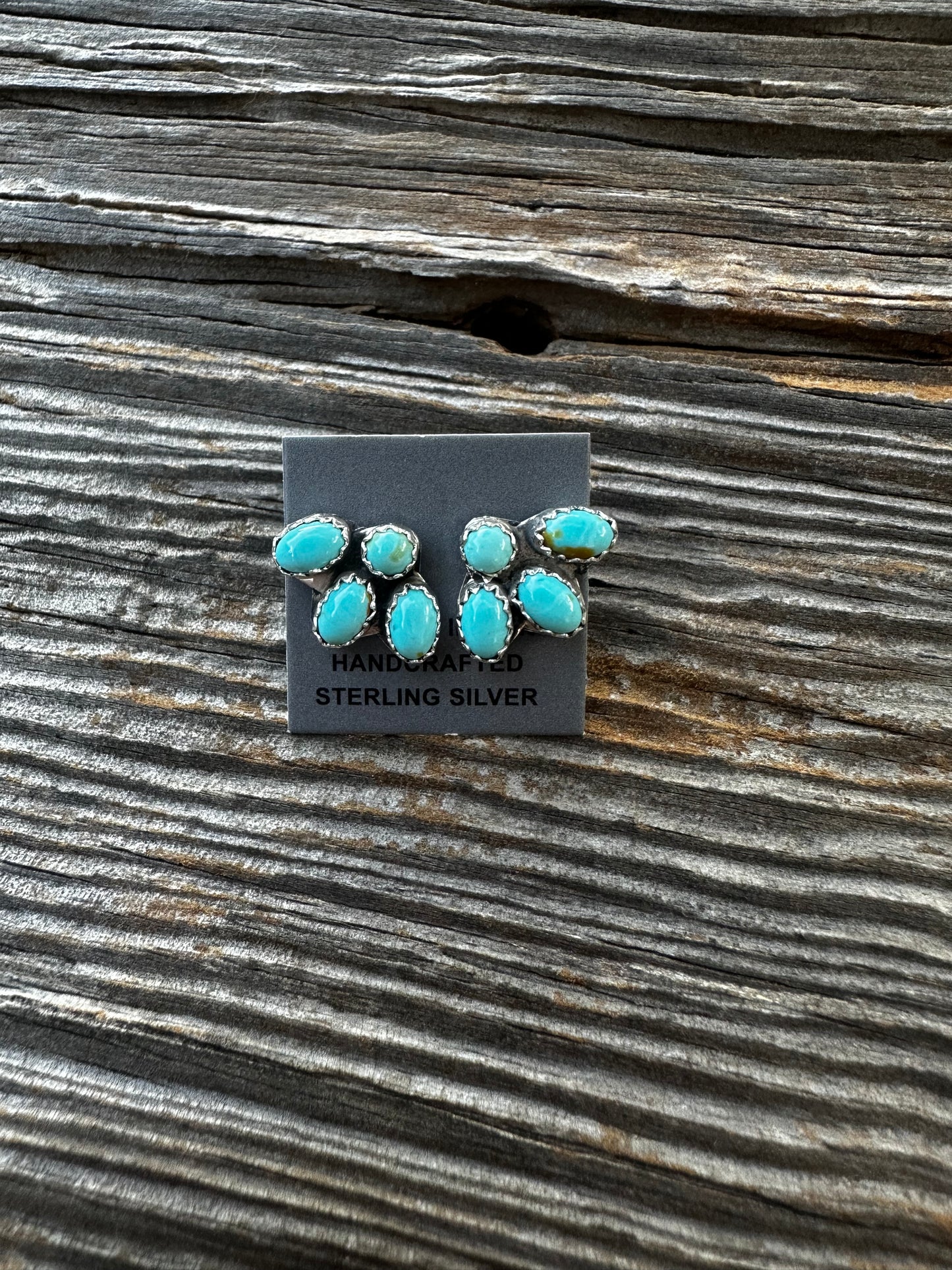 4 Stone Earrings