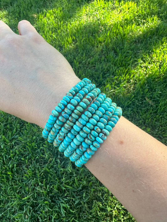 Kingman Rondelle Bracelets