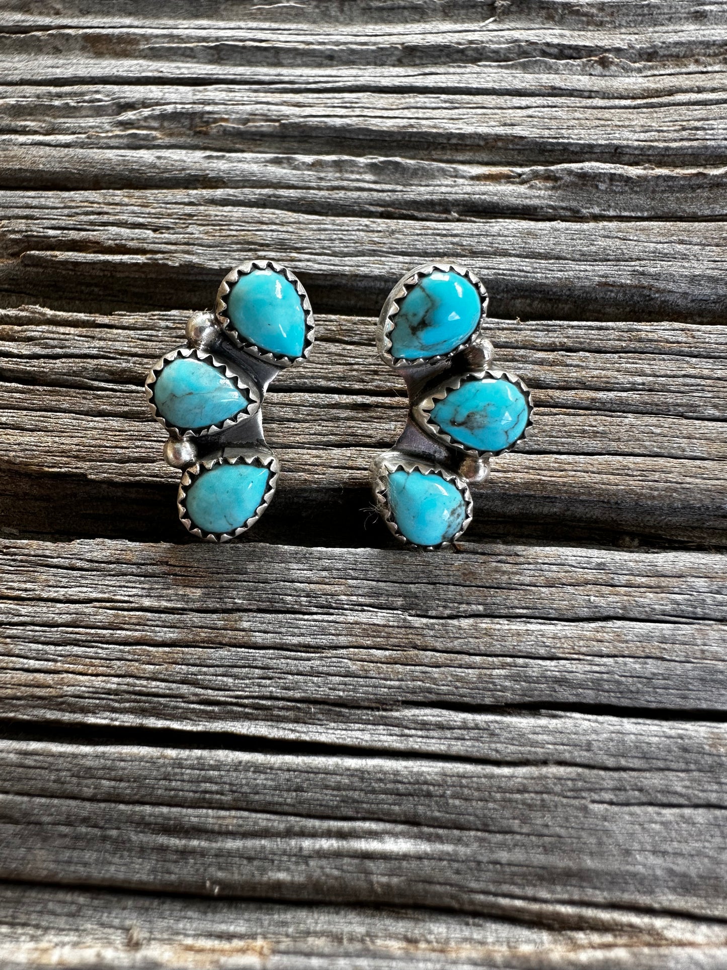 3 Stone Earring