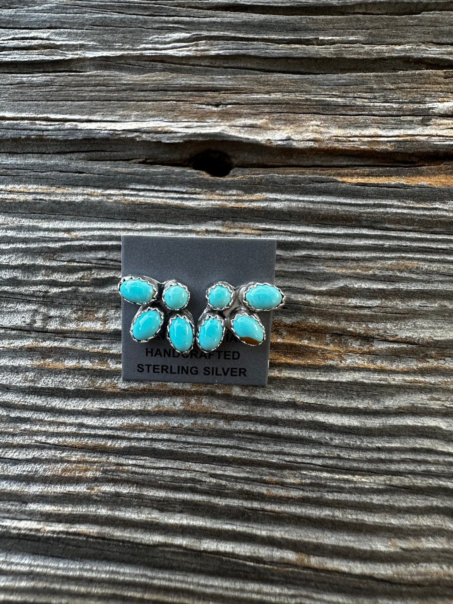 4 Stone Earrings