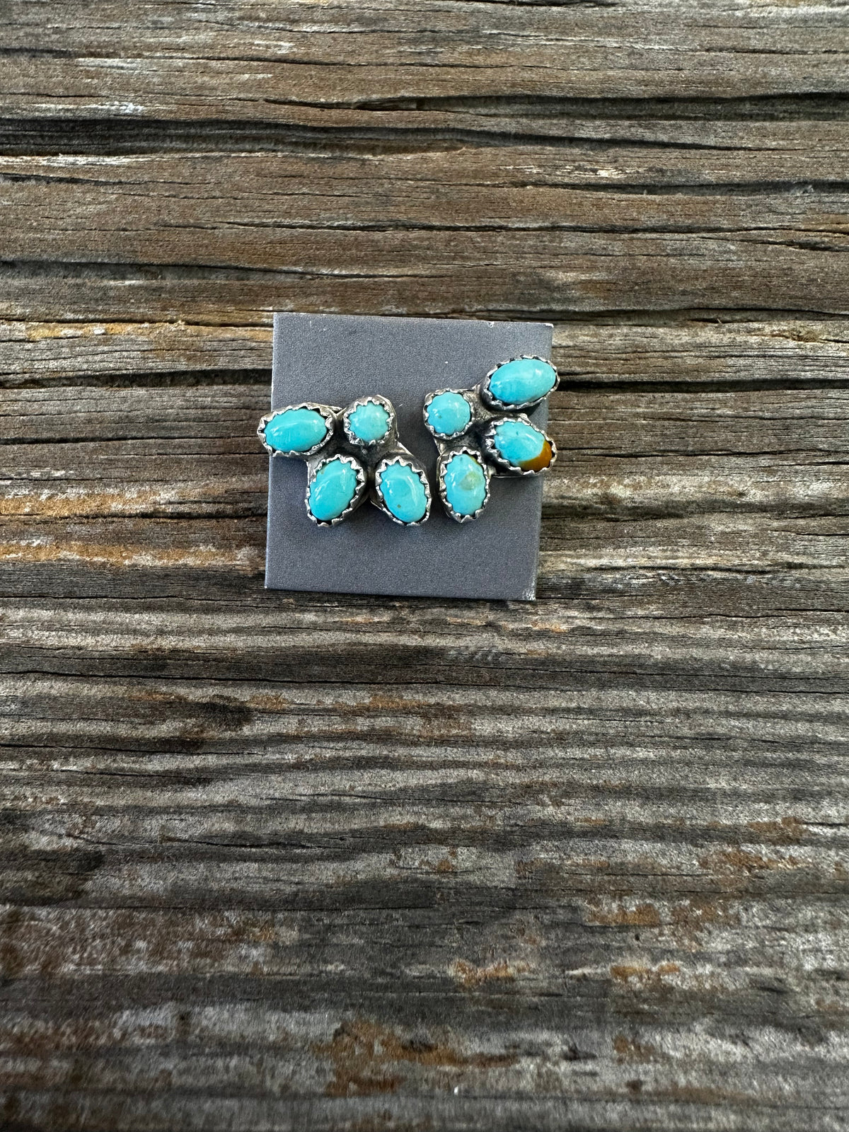 4 Stone Earrings