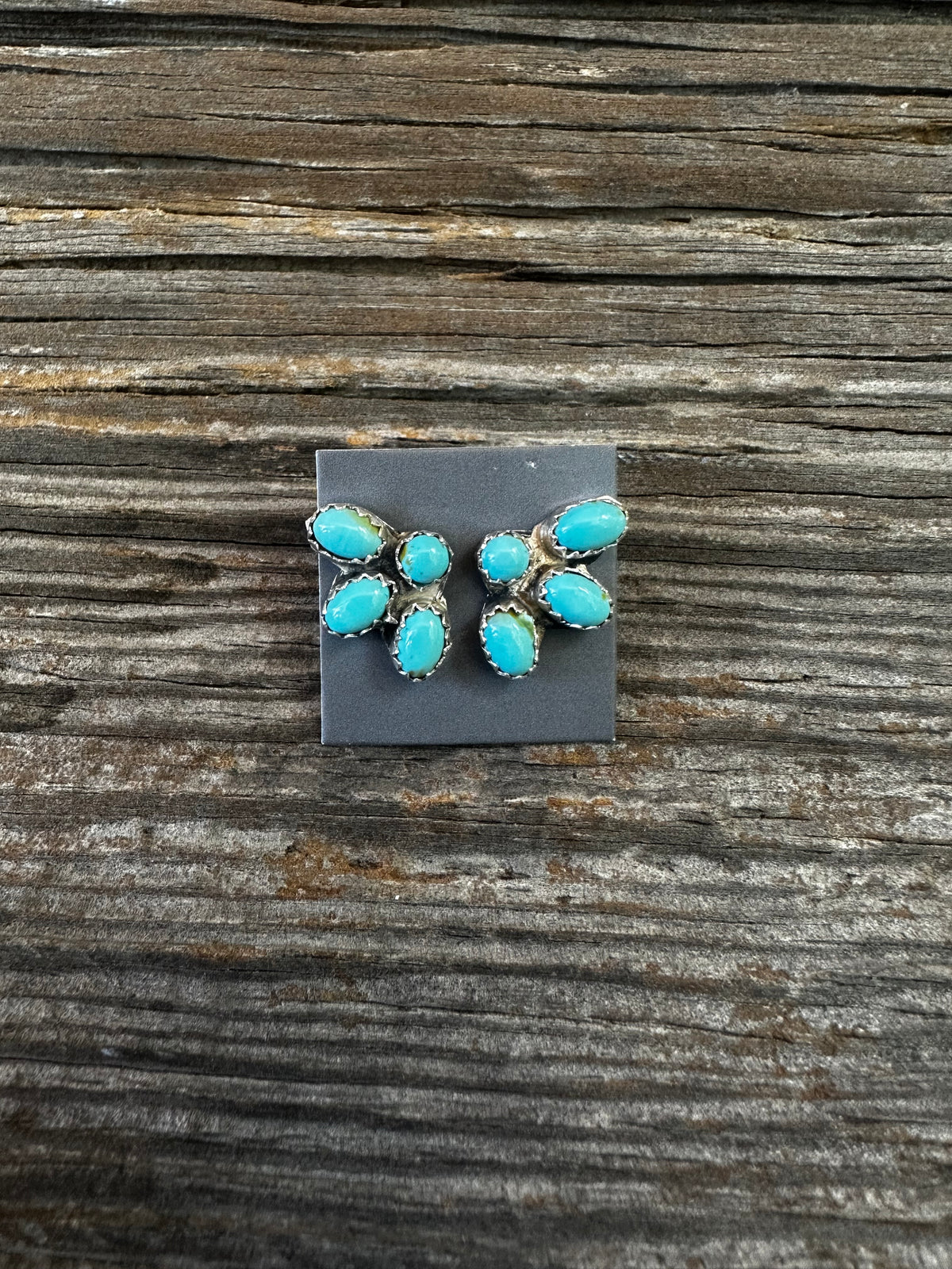 4 Stone Earrings