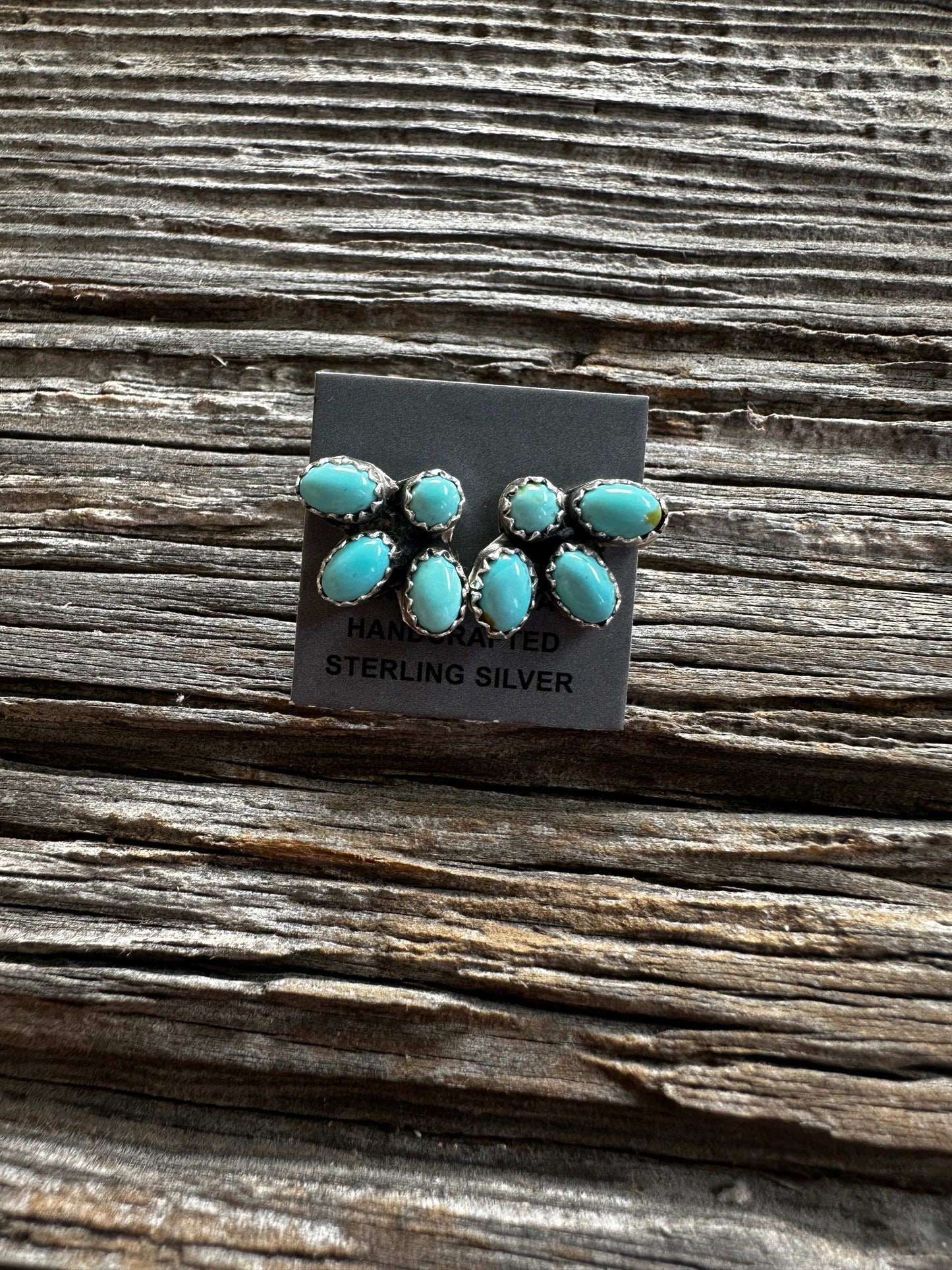4 Stone Earrings