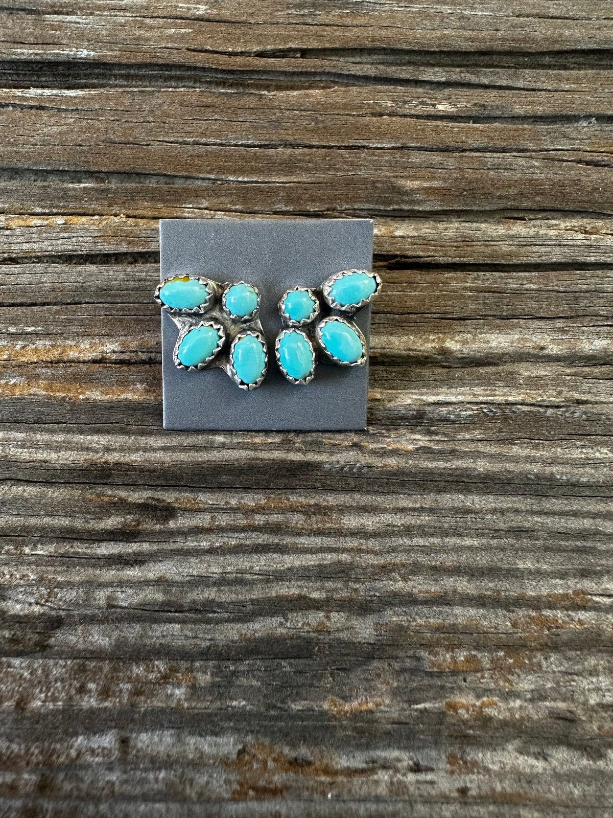 4 Stone Earrings
