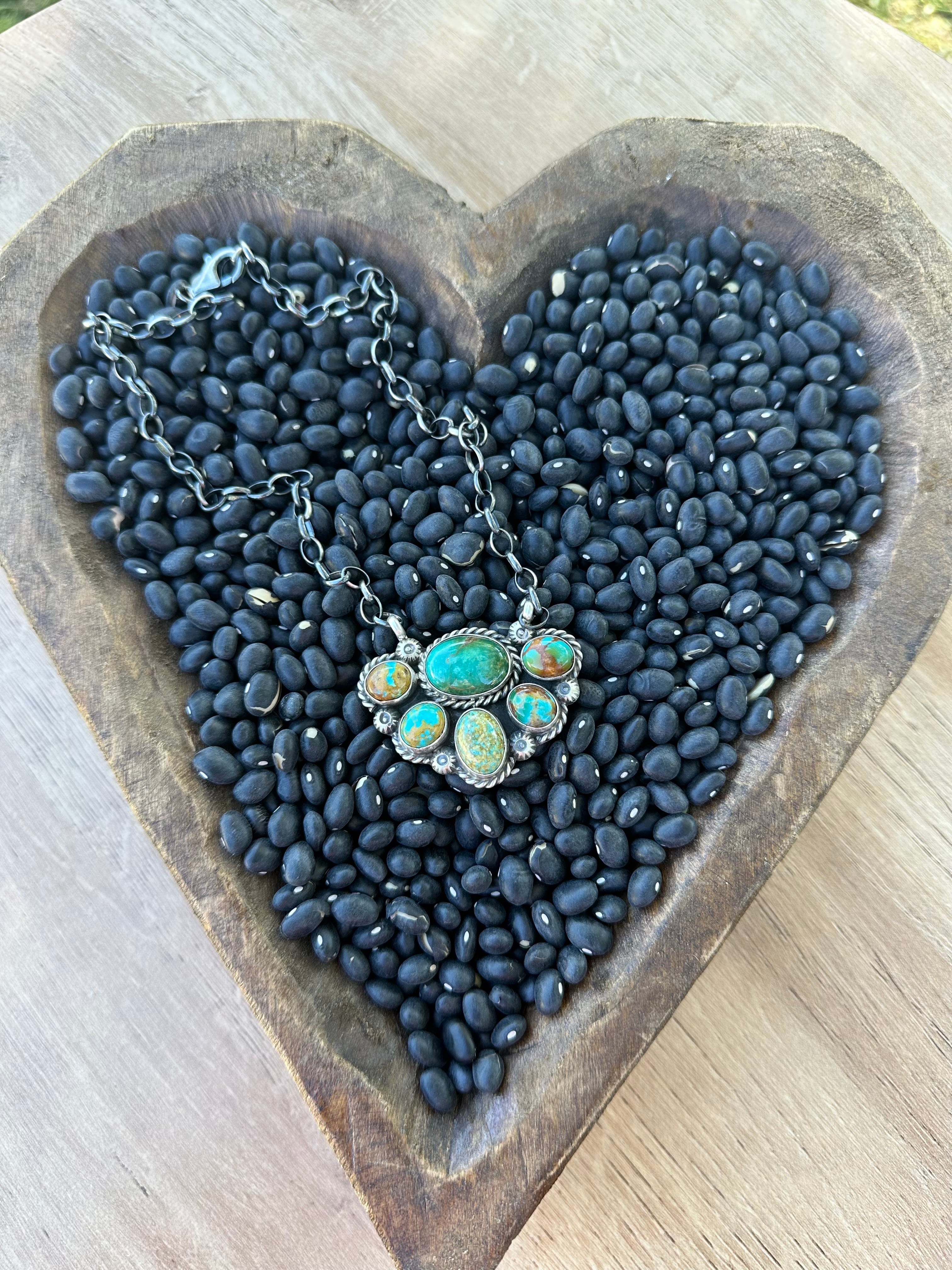 Half Cluster Necklace