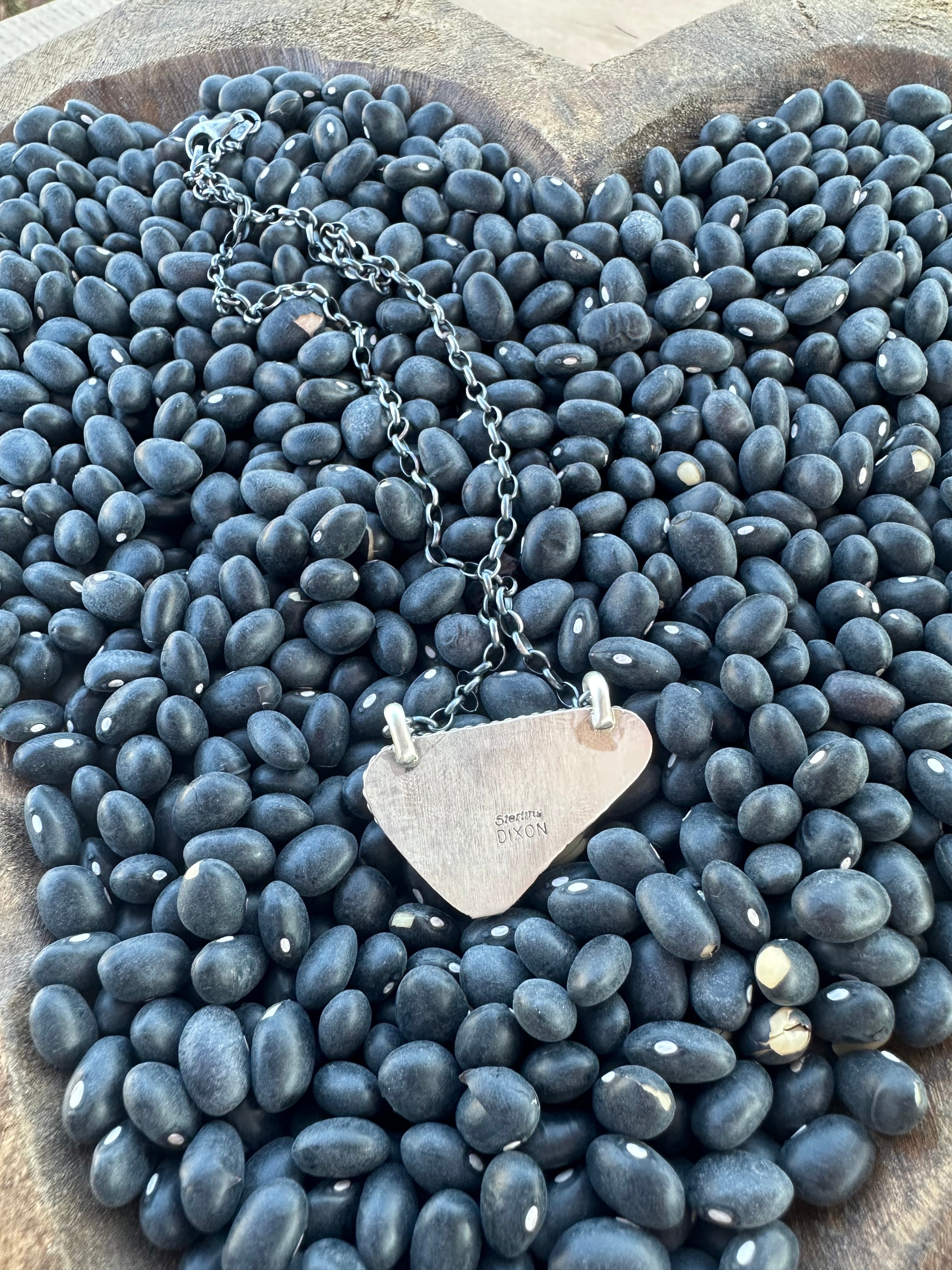 Kingman Triangle Necklace