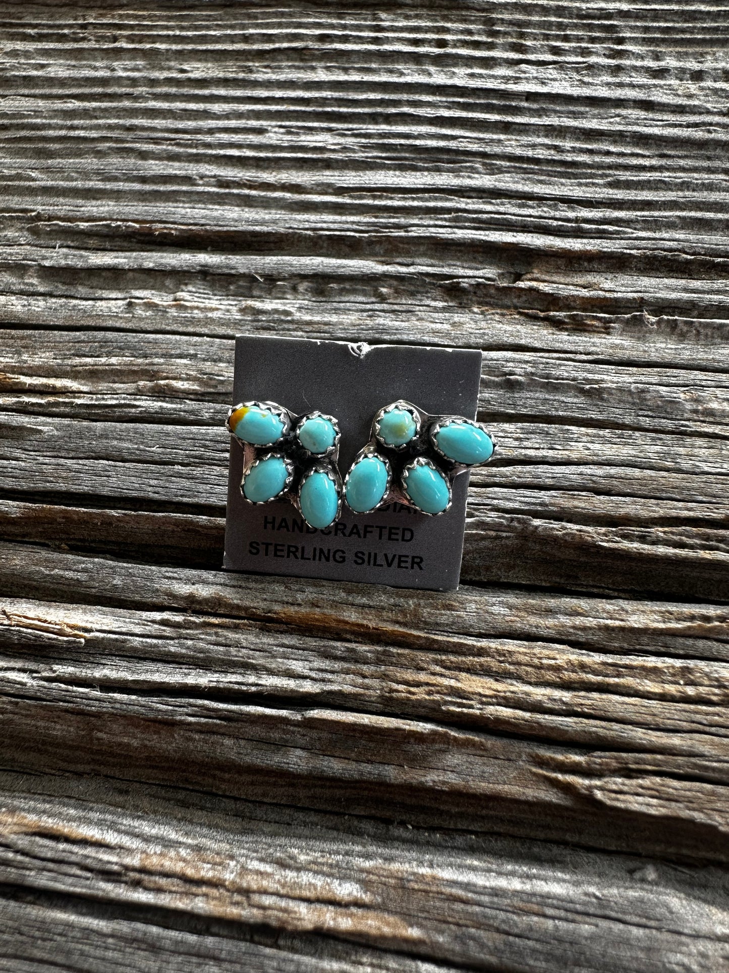 4 Stone Earrings