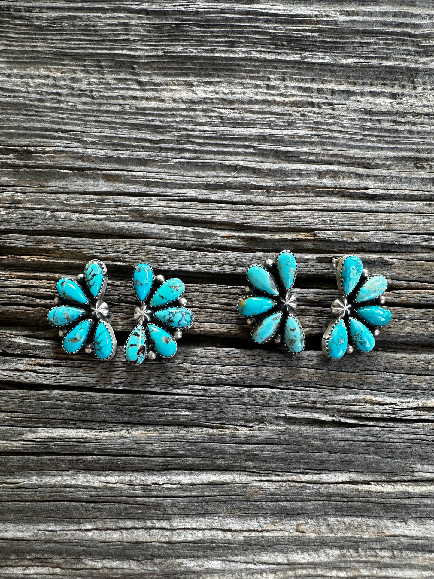 Half Cluster Earrings