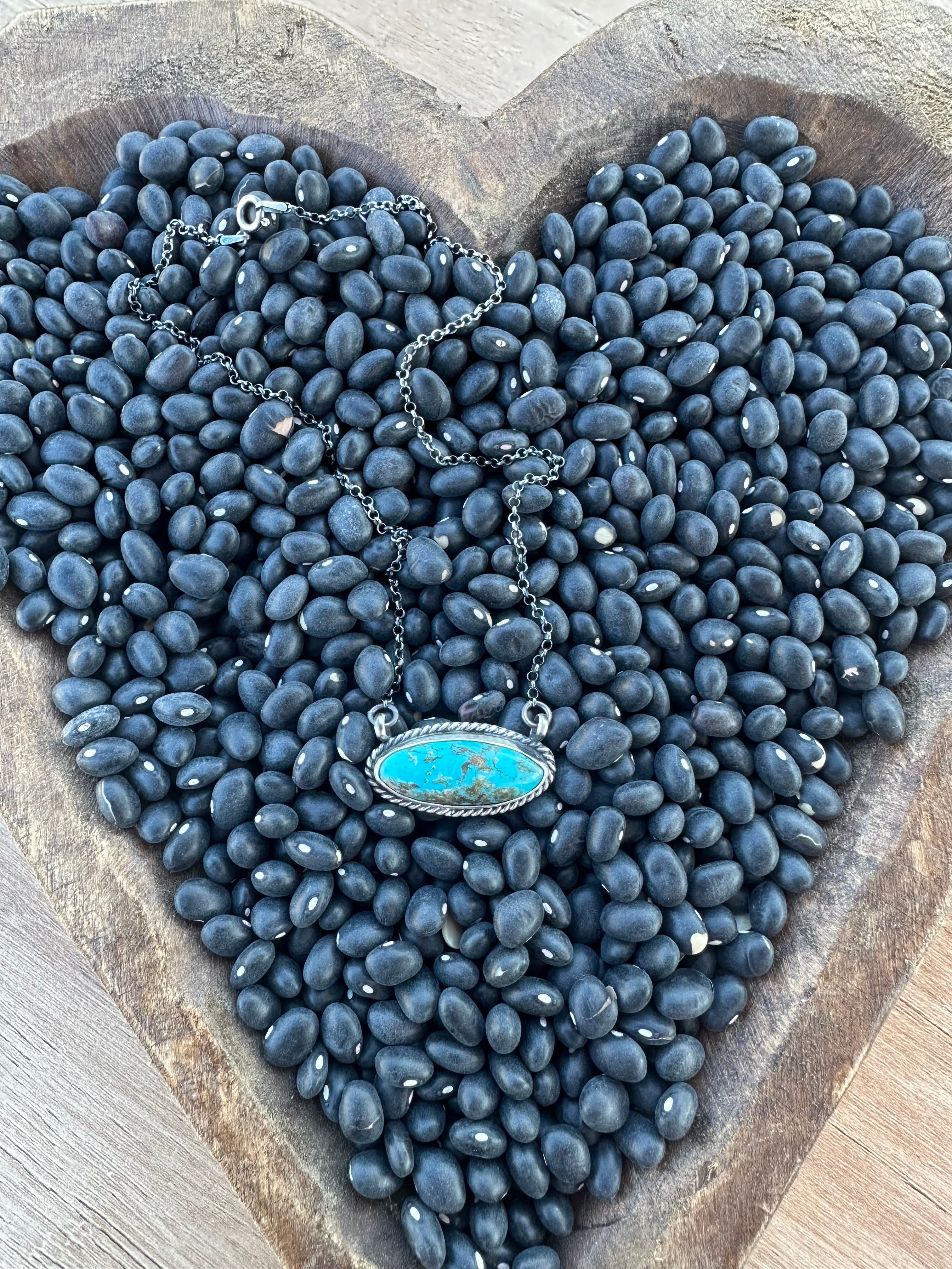 Campitos Turquoise Oval Necklace