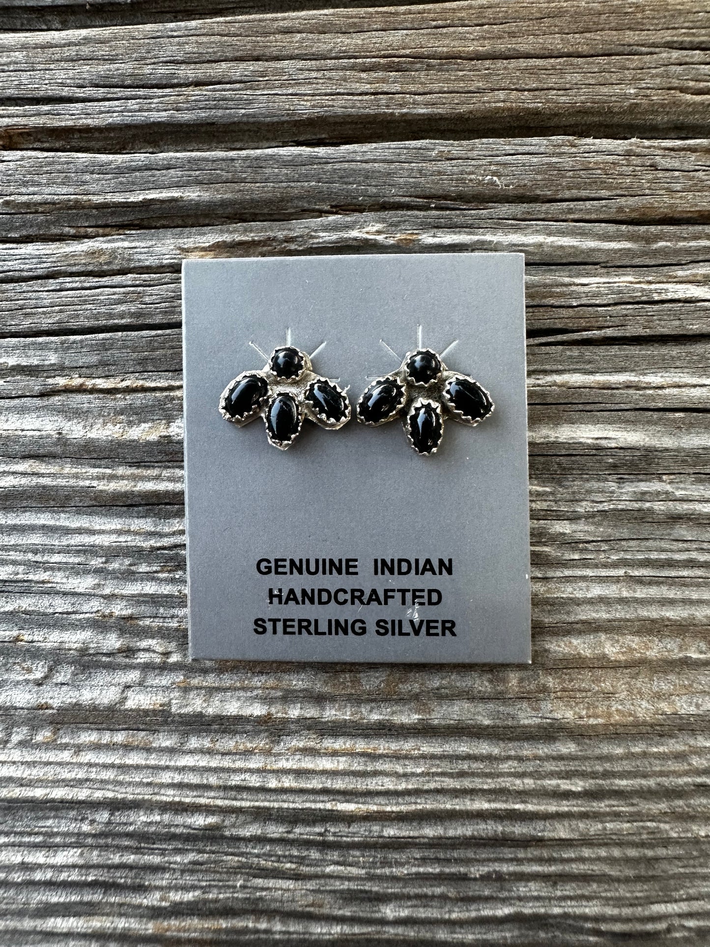 4 Stone Earrings