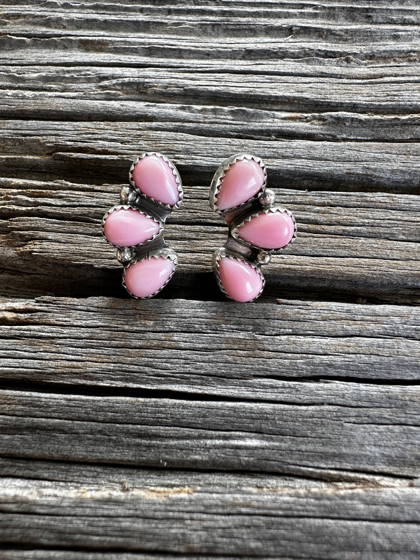 3 Stone Earring
