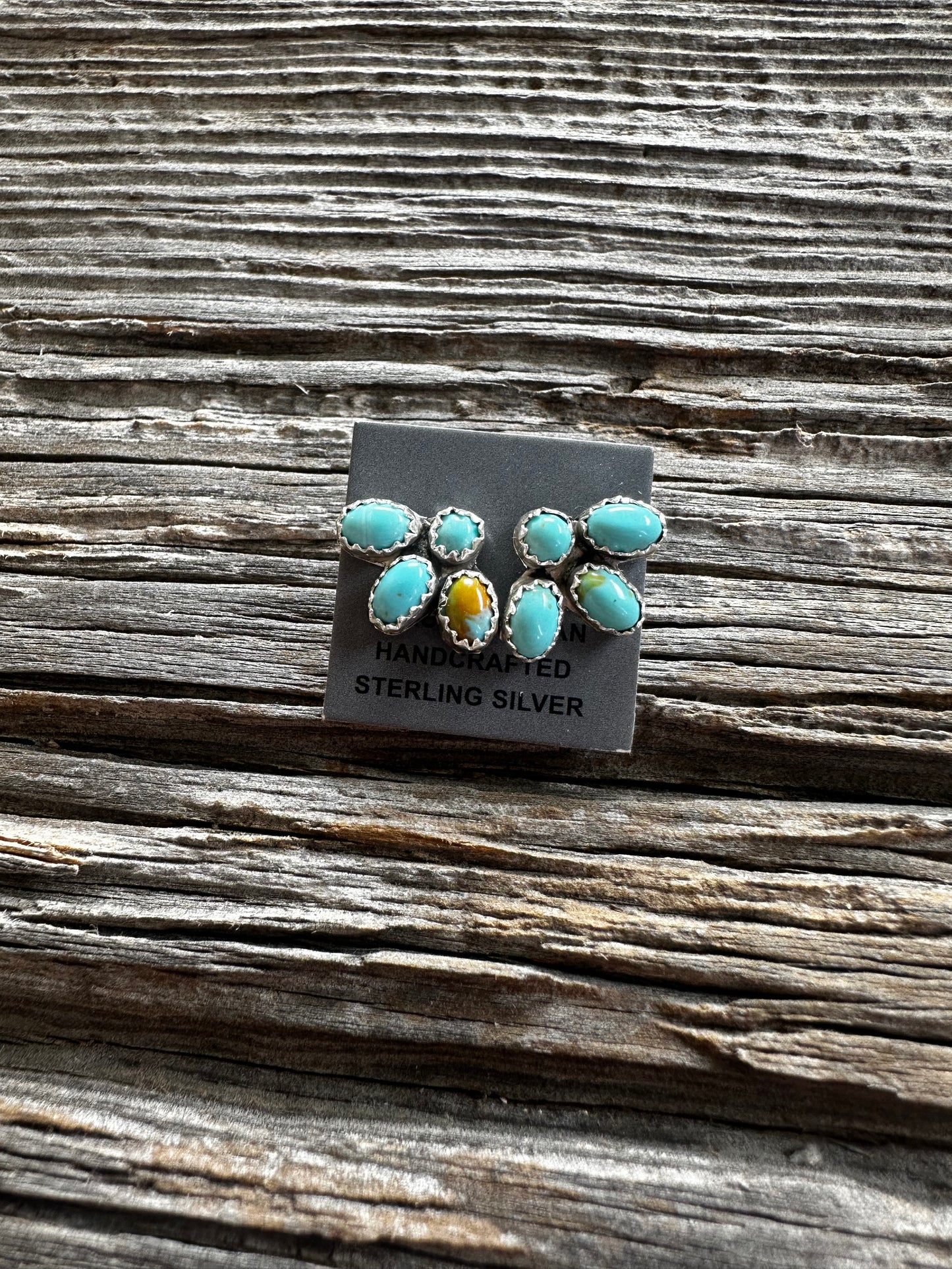 4 Stone Earrings