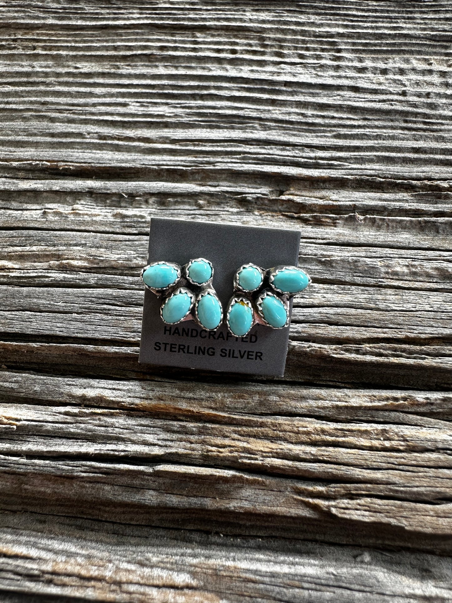 4 Stone Earrings