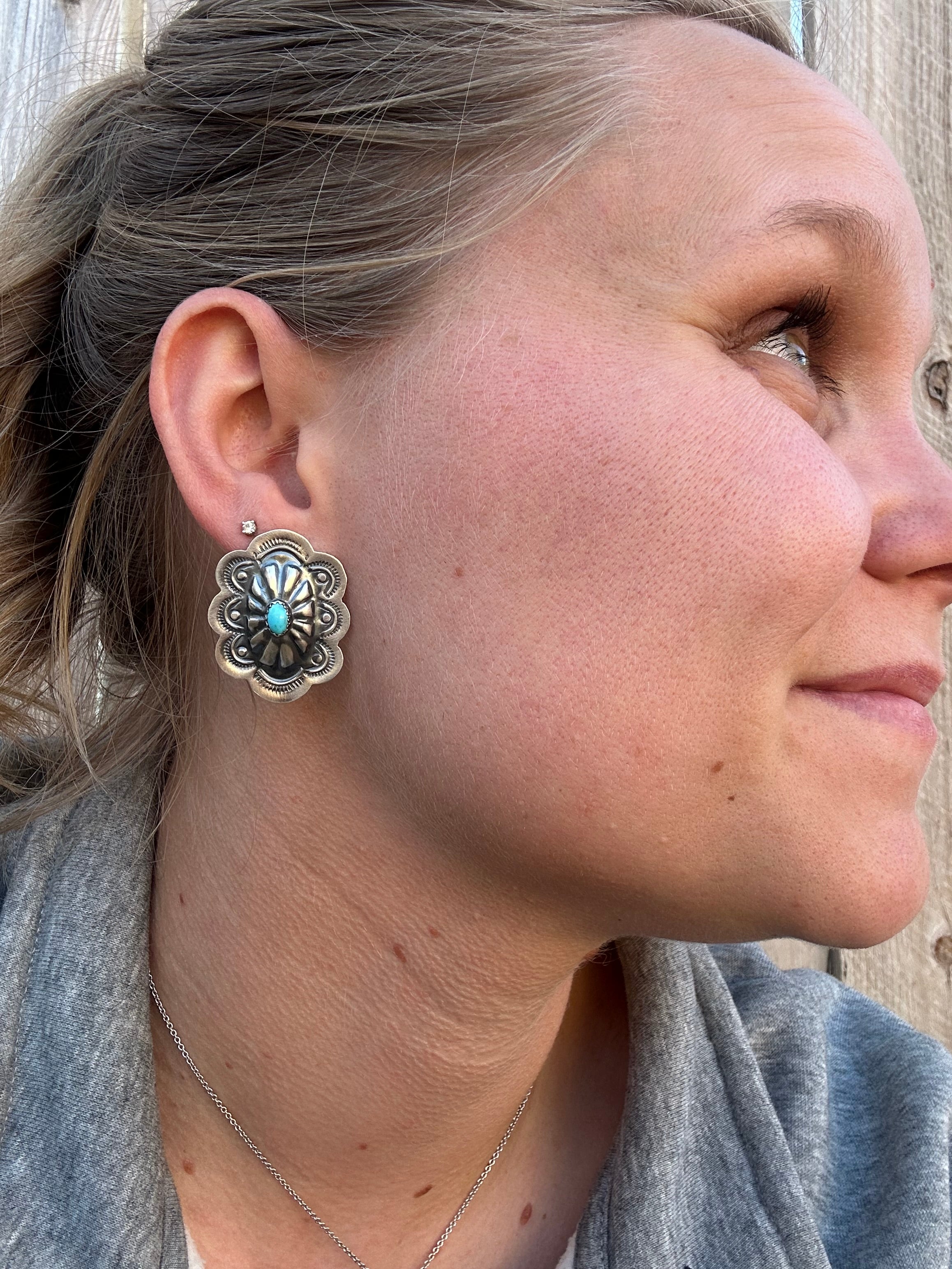 Kingman Stamped Earrings