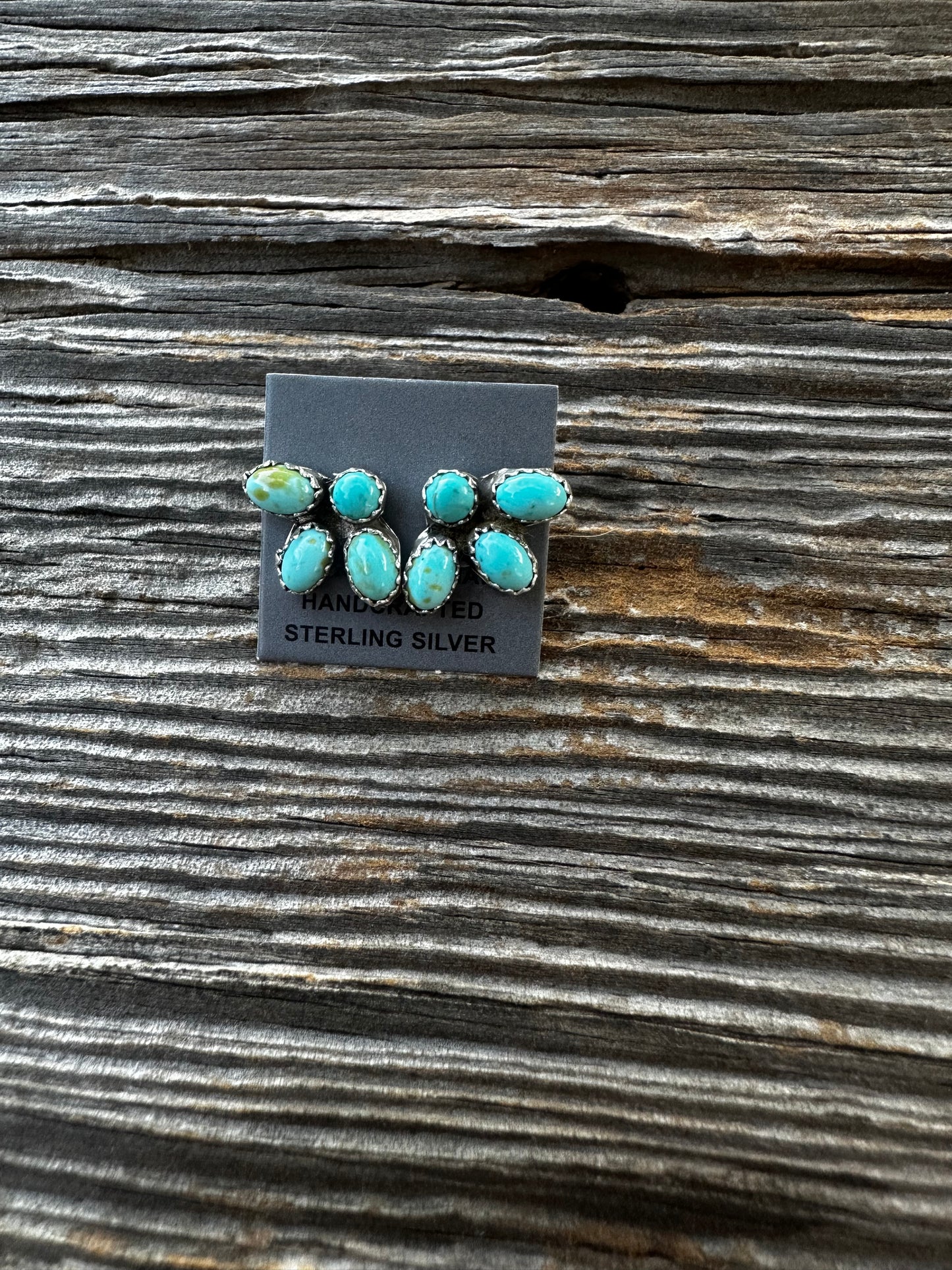 4 Stone Earrings