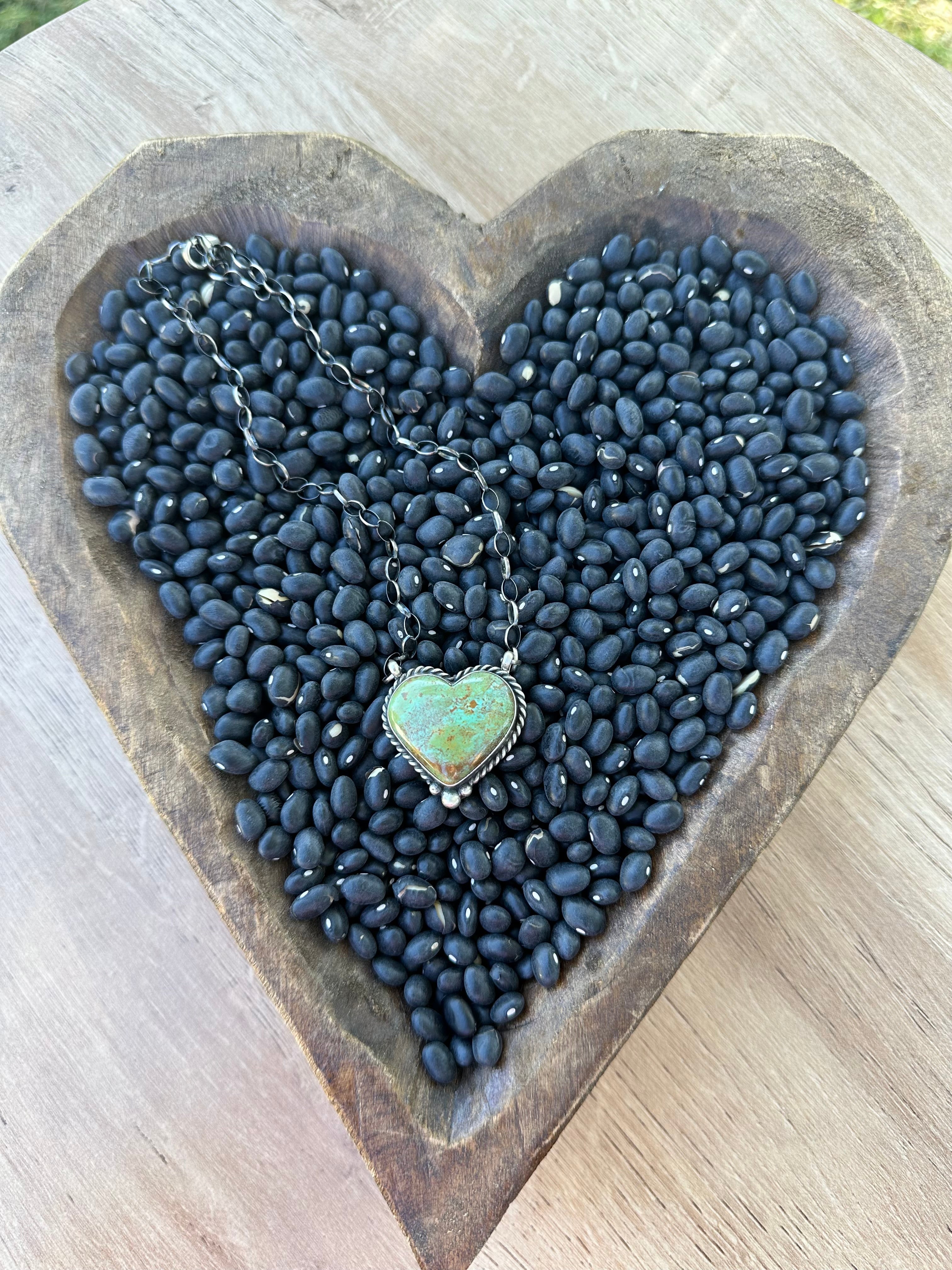 Kingman Heart Necklace